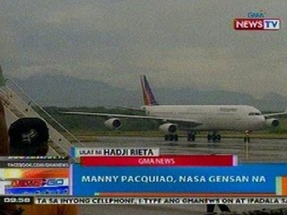 NTG: Manny Pacquiao, nasa GenSan na