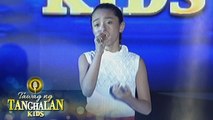 Tawag ng Tanghalan Kids: Sheena Belarmino | And I Am Telling You