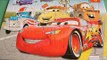 Pixar Cars 2 Jigsaw Puzzle Game Mater Lightning McQueen Disney Cars Games Toy Review Unbox