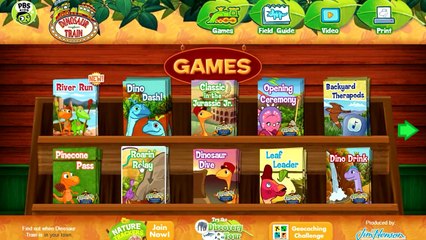 Dinosaur Train Roarin Relay - Games - HD