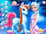 Disney Frozen Games-elsa Pony Caring - Frozen Games For Kids Girls Games