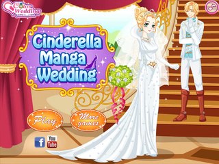 #Cinderella Game | Cinderella Manga Wedding #Girls Games