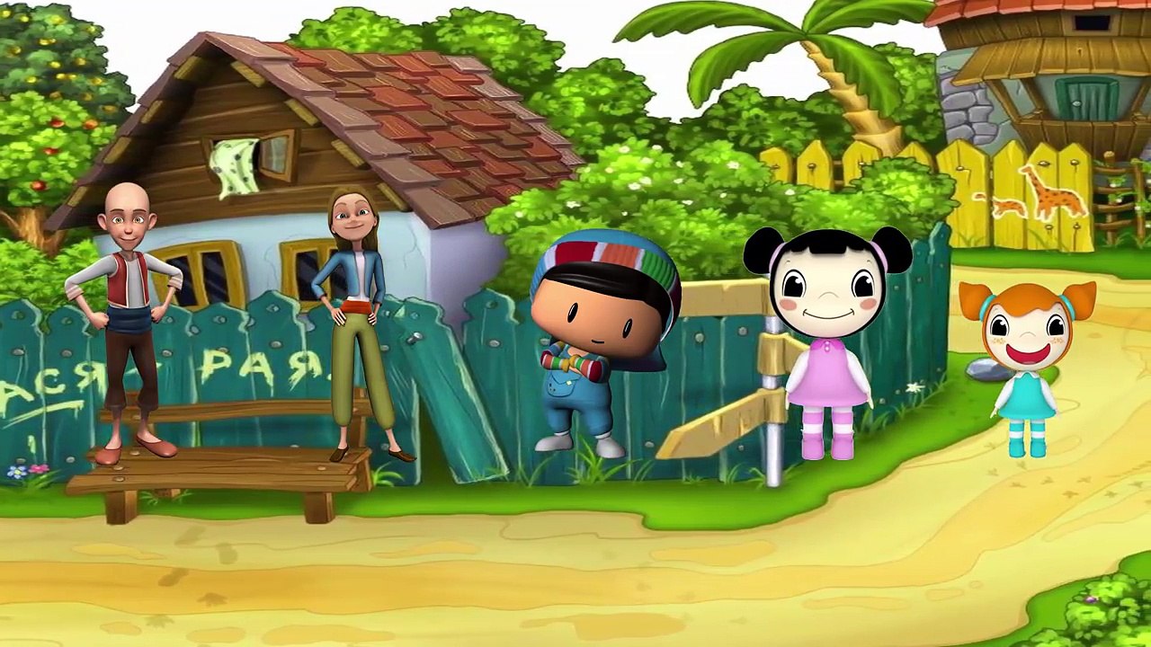 Keloğlan, Joker, Pepee Ve Niloya Birlikte Finger Family Şarkısı Söylüyor | Anaokulu Şarkıl