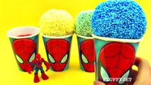 Spiderman Surprise Slime Cups & Toys _ The Green