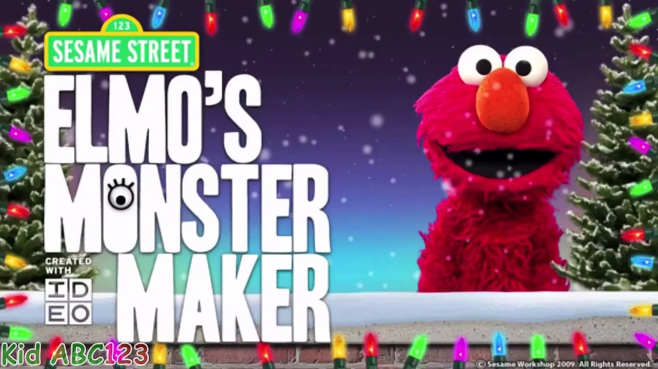♡ Sesame Street Elmos Monster Maker ♡ New Christmas Update ♡ Best App For Kids