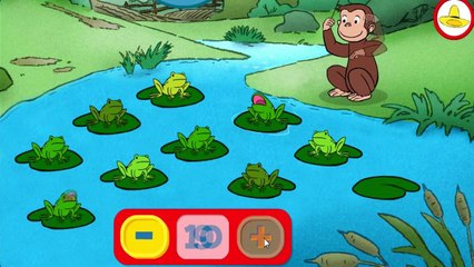 Curious George Full Episode English Cartoon Games – Monkey Faces – Ribbit – Hide & Seek –