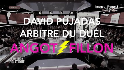 David Pujadas, arbitre du duel Angot-Fillon