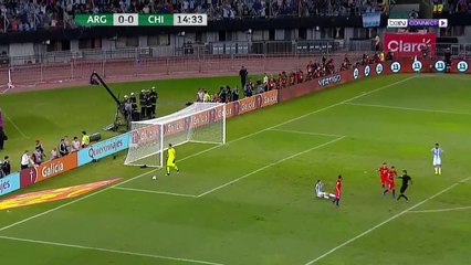 ‫اهداف مباراة الارجنتين وتشيلى1-0 تصفيات كاس العالم 2018 [ HD ]