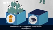 Emmanuel Macron, François Fillon et Marine Le Pen en accord sur les courtes peines - DÉSINTOX - 23/03/2017