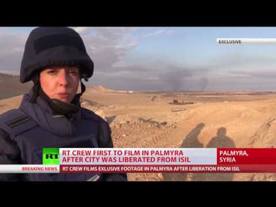 Palmyra recaptured by Syrian Army from ISIS (EXCLUSIVE)