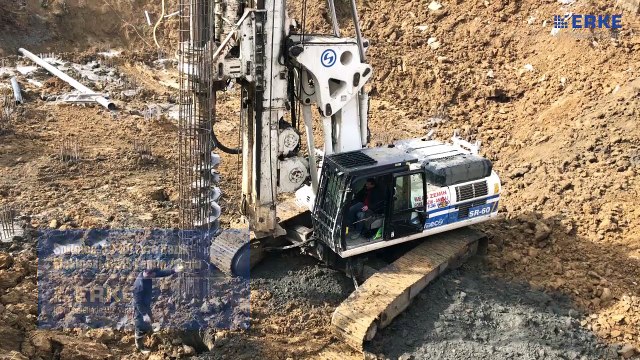 Soilmec, SR-60 Fore Kazık Makinesi, BEAS Zemin, Ordu / Erke Group / 24.03.2017