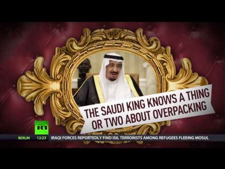 450+ tons of essentials: Saudi king sets off for month-long Asian trip