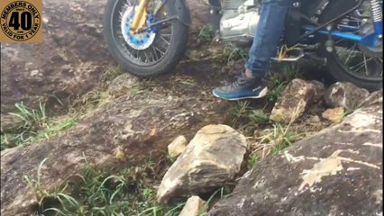 Royal Enfield Offroad @ Suicide Point Wagamon
