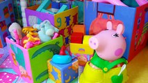 Свинка Пеппа новые серии Мама Свинка Рожает Мультик из игрушек Доктор Заяц принимает Роды