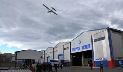 Samsun'da eğitim uçağı düştü