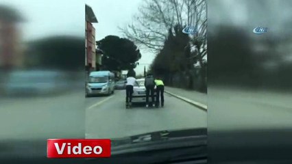 Yürekleri ağızlara getiren paten yolculuğu