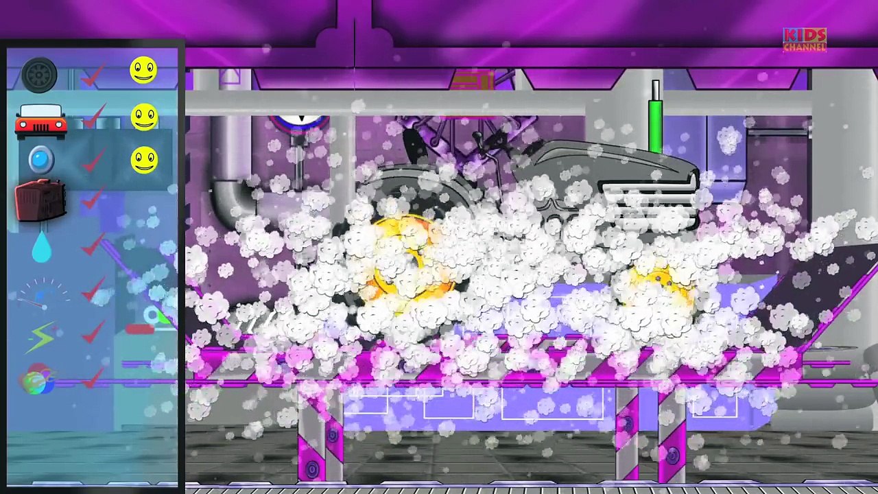 Scary Police Car Garage | Toy Factory | Scary Video for Kids