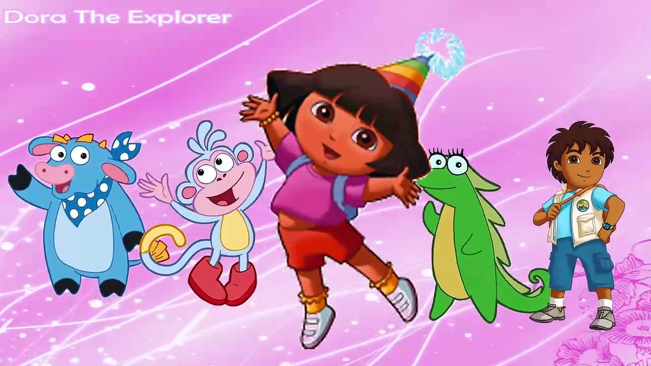 Dora Finger Family Nursery Rhyme for Children