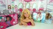 Jugamos a Peluqueria de Barbie - Peinados de Moana Poppy Elsa Ladybug Anna