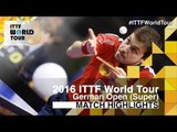 German Open 2016 Highlights: BOLL Timo vs KOJIC Frane (R32)