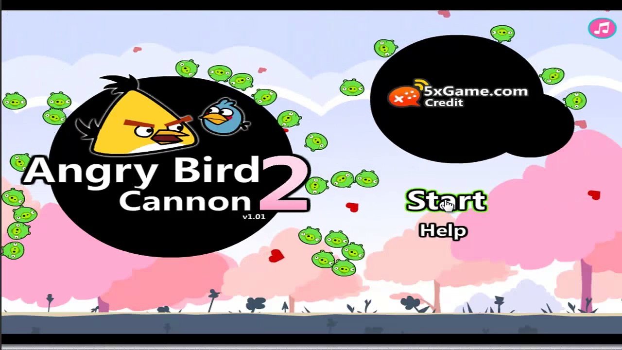 Free Online Kids Video Games (Angry Birds Cannon, Angry Birds Vs Zombies, Angry Birds Spac
