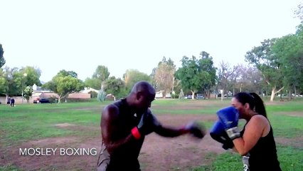 Getting Beat Down by a Cute But tough Girl!!! Boxing!