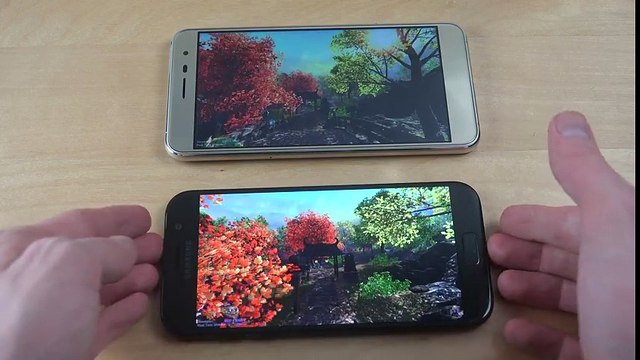 Samsung Galaxy A5 2017 vs. ASUS Zenfone 3 - Benchmark Speed Test!