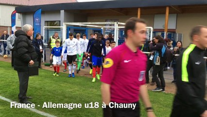 Match France-Allemagne U18 à Chauny