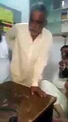 Old Man Screaming Due To Injection Very Funny