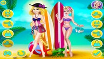 Elsa and Rapunzel Swim Suits Fashion | Best Game for Little Girls - Baby Games To Play