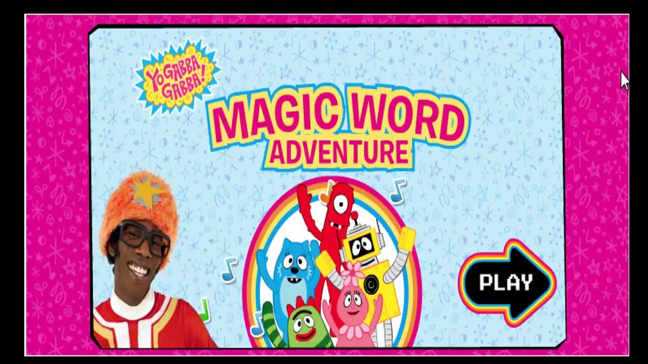 Yo Gabba Gabba! - Magic Word Adventure - Full Game Movie (kids)