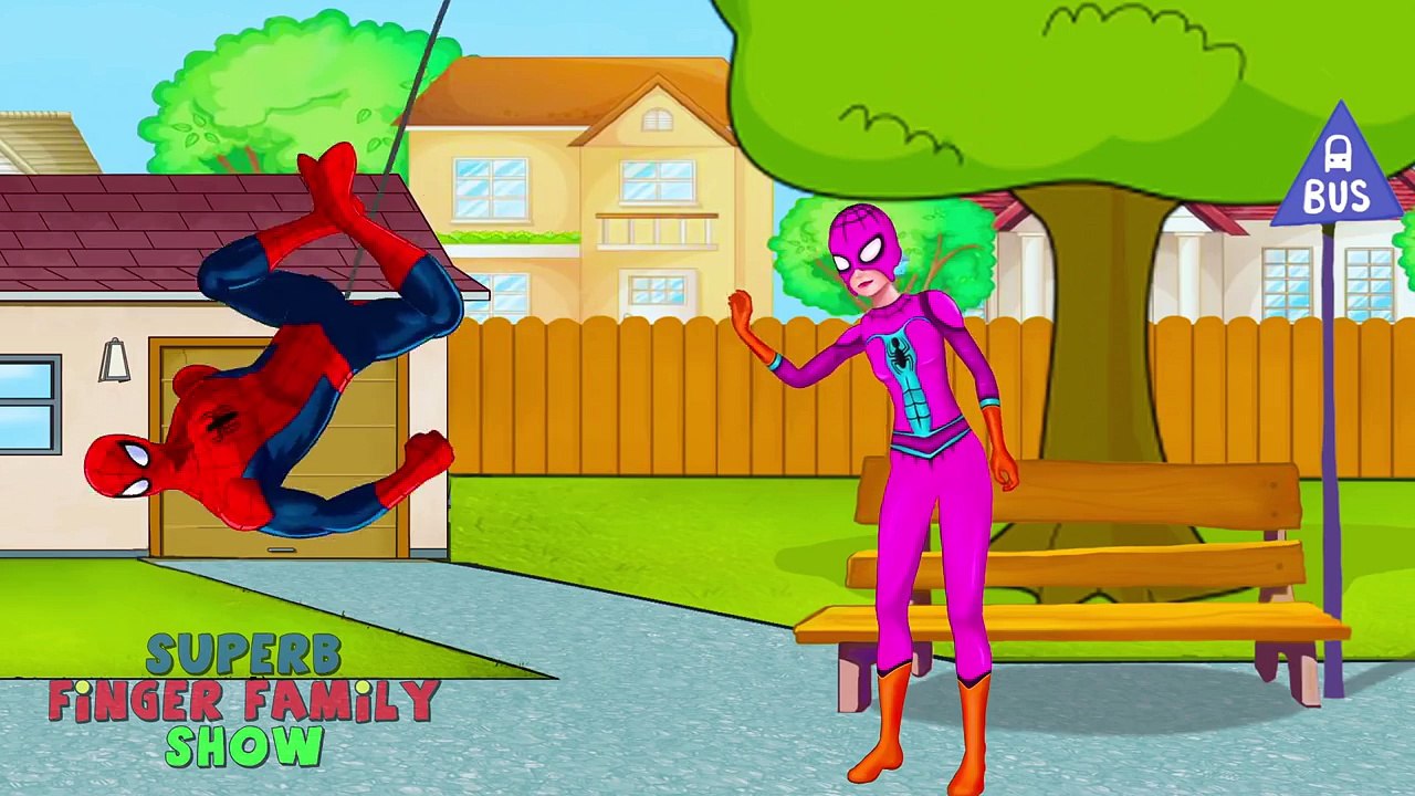 Disney Princess Elsa VS Spiderman l Spider Man BLOW GUM l w/ Finger Family Compilation and