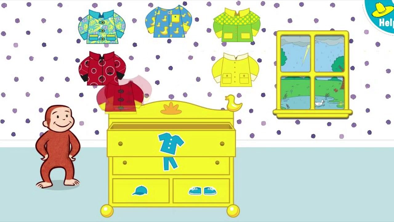 curious george - dress up george - Curious George Games