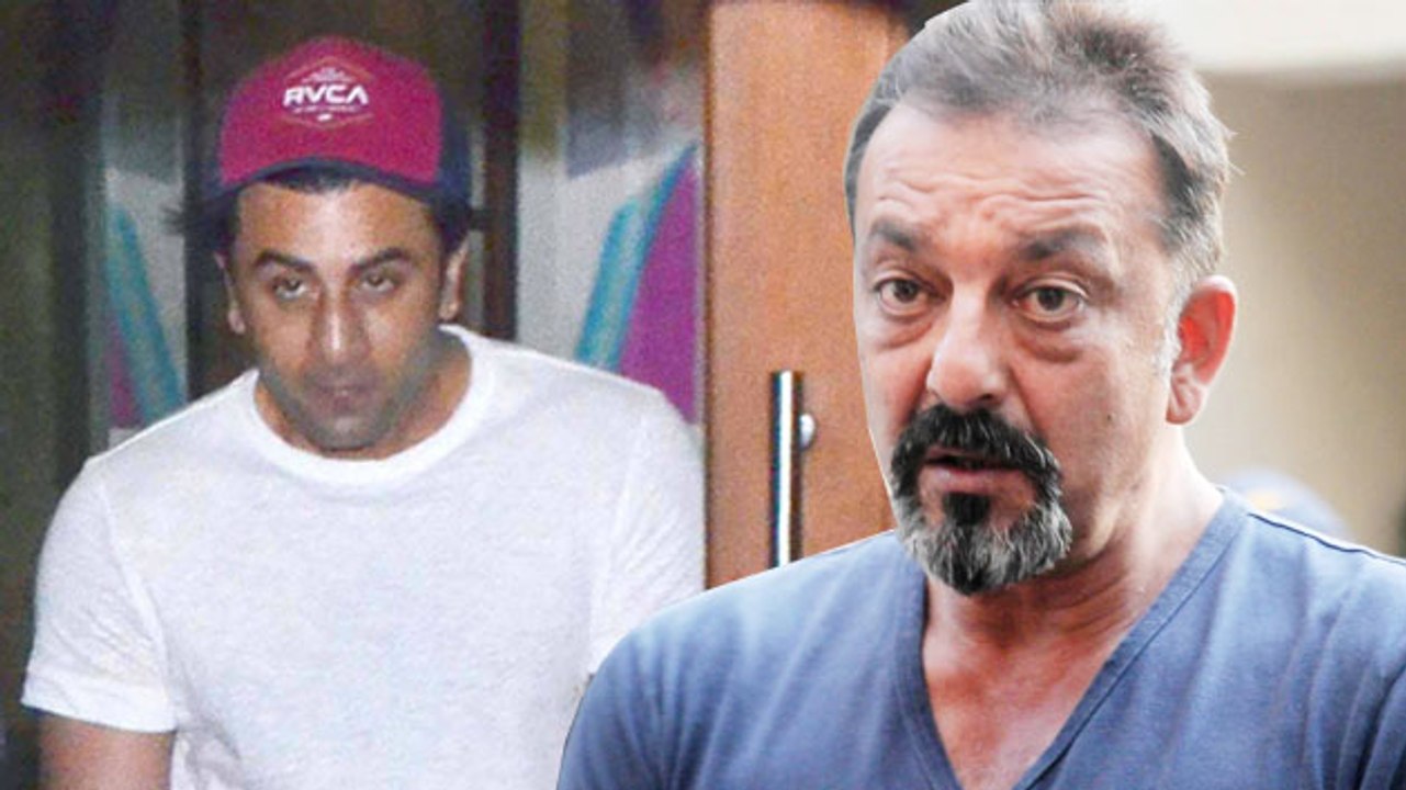 Ranbir Kapoor Embarrassed  Sporting Sanjay Dutt's Look?