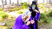 FROZEN ELSA & SPIDERMAN VS HULK w Pranks Witch Gollum & Funny Superheroes toy freaks