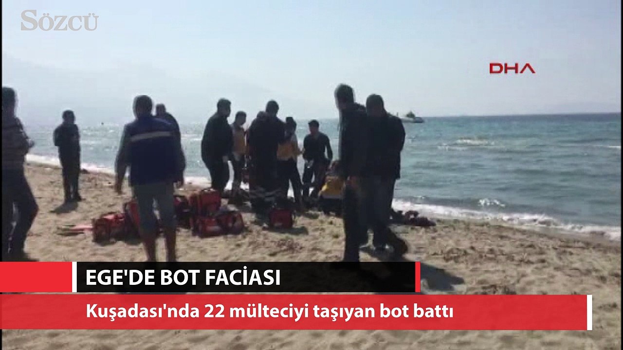 Ege’de mülteci botu faciası!
