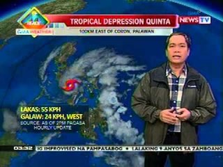 Download Video: BP: GMA weather update as of 3:31   p.m. (December 26, 2012)