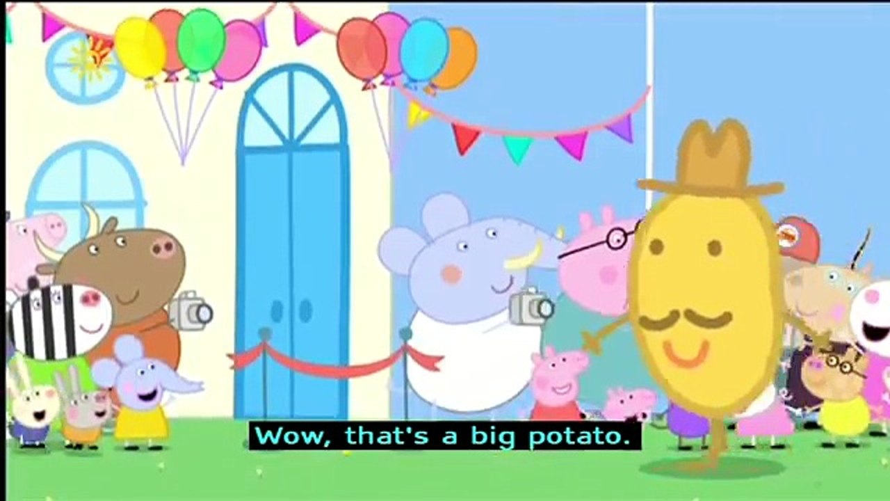 Peppa Pig - Mr Potato Head Comes To Town (Full Episode)