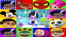 PJ Masks Surprise Egg Game Romeo - Mickey Mouse, Paw Patrol, Peppa Pig, Spiderman, Play-Do