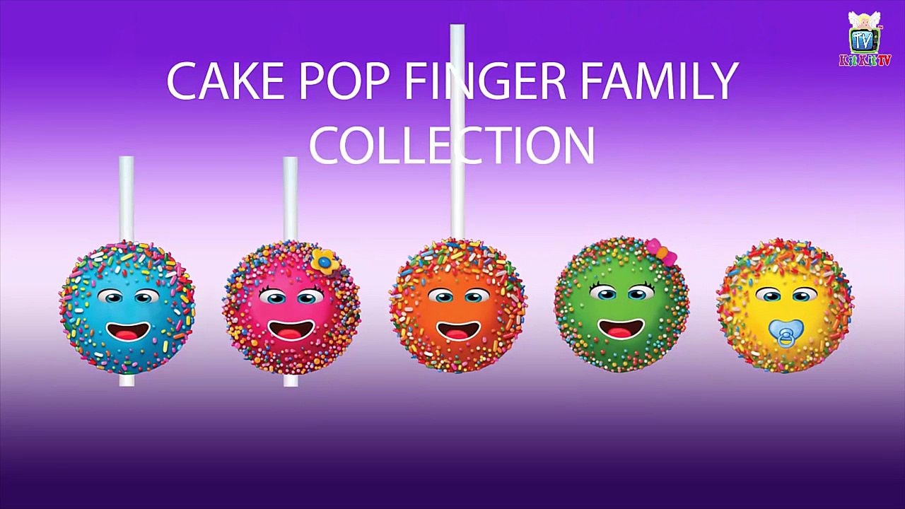Easter Egg Cake Pops Finger Family | Chocolate Truffles Finger Family | Finger Family Song