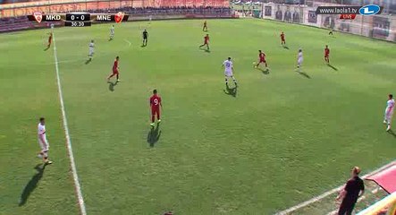 Elif Elmas Goal HD - FYR Macedonia U-21 1-0 Montenegro U-21 24.03.2017