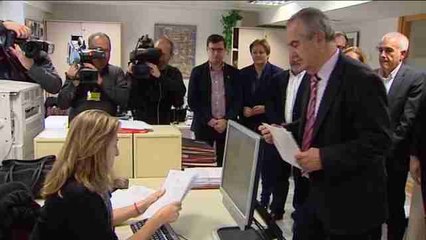 El PSOE presenta una moción de censura contra el presidente de Murcia