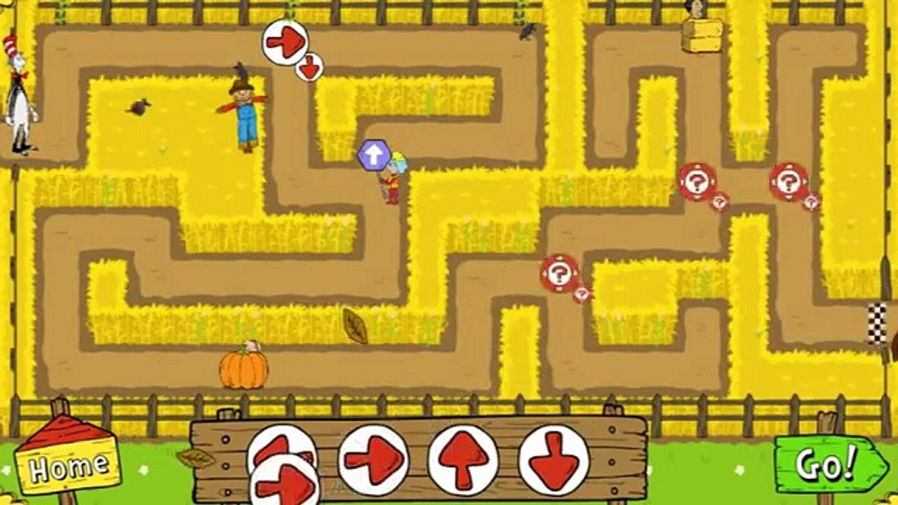 И кошка кукуруза мания Игры Игры шляпа в в в в Дети лабиринт ПБС в видео