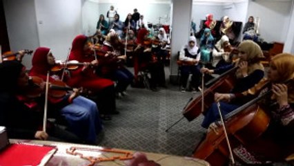 Mısır'da Görme Engelliler Orkestrası