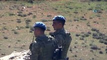 Suriye Sınırında Komando Korumasında Ağaç Dikimi- Fidan Dikim Töreni Boyunca Komando Birlikleri ve...