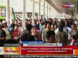 BT: Mga biyahero, siksikan pa rin sa terminal para makauwi sa mga probinsya