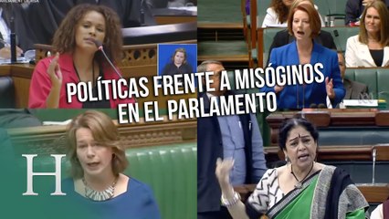 Políticas frente a misóginos en el Parlamento
