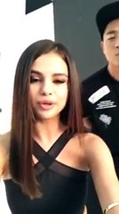 Selena Gomez On The Set Of Her Pantene Photoshoot - Hung Vanngo