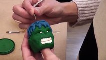 Finger Family Rhymes Hulk Vs Play Doh Superhero Cartoon | Marvel Avengers Spider Man Nurse