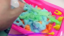 Numbers Counting Baby Doll Colours Slime Bath Time Learn Colors Clay Slime Surprise Toys